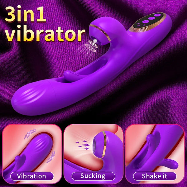 Amour Vibe Sucking Vibrator LacyNighty