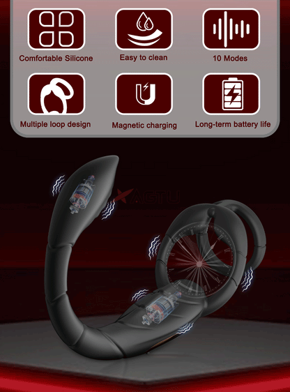 💥 2025 Limited 70% OFF 🔥 Prostate Stimulator Butt Plug with Ring