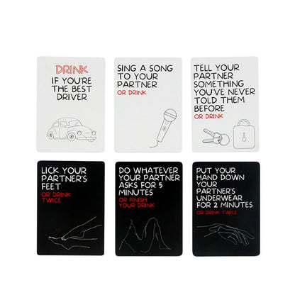 Bedroom Instructions Card Game