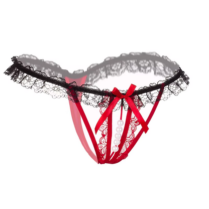 LacyMate™ Allure G-String (With Bow)