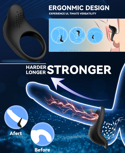 💥 2025 Limited 70% OFF 🔥 Vibrating Control Ring for Men