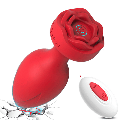 LacyMate™ Rose Remote Control Vibrating Stimulator