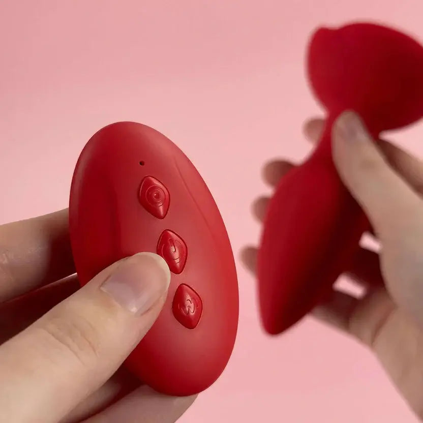 LacyMate Rose Remote Control Vibrating Stimulator - LACYMATE LacyMate Rose Remote Control Vibrating Stimulator - LACYMATE