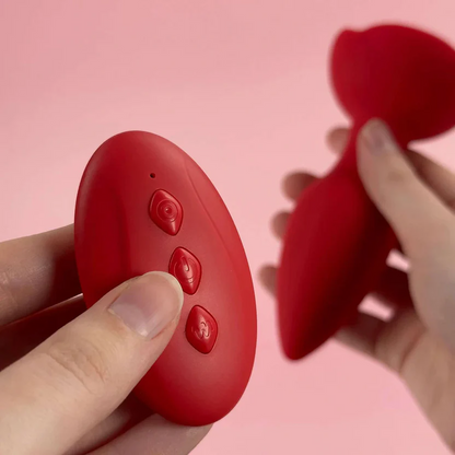 LacyMate™ Rose Remote Control Vibrating Stimulator