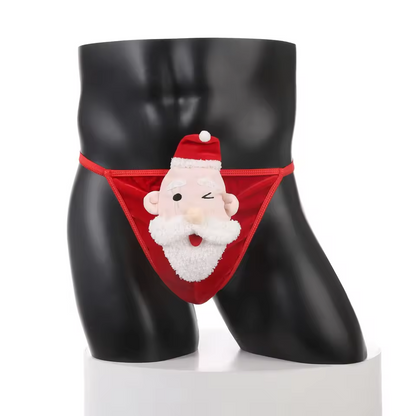 🔥 Funny Men 2025 🔥 Santa’s Little Tease Thong