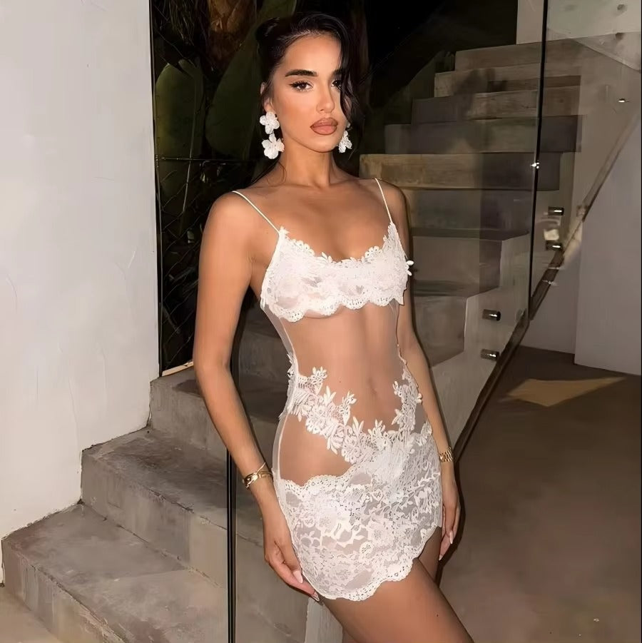 LacyMate Sienna Sheer Lace Dress LACYMATE®