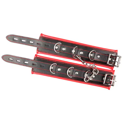 Fetish Collar with Metal Chain – Slave & Traction Play Gear