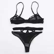Sheer Lace Half Cup Bra- Black LACYMATE®