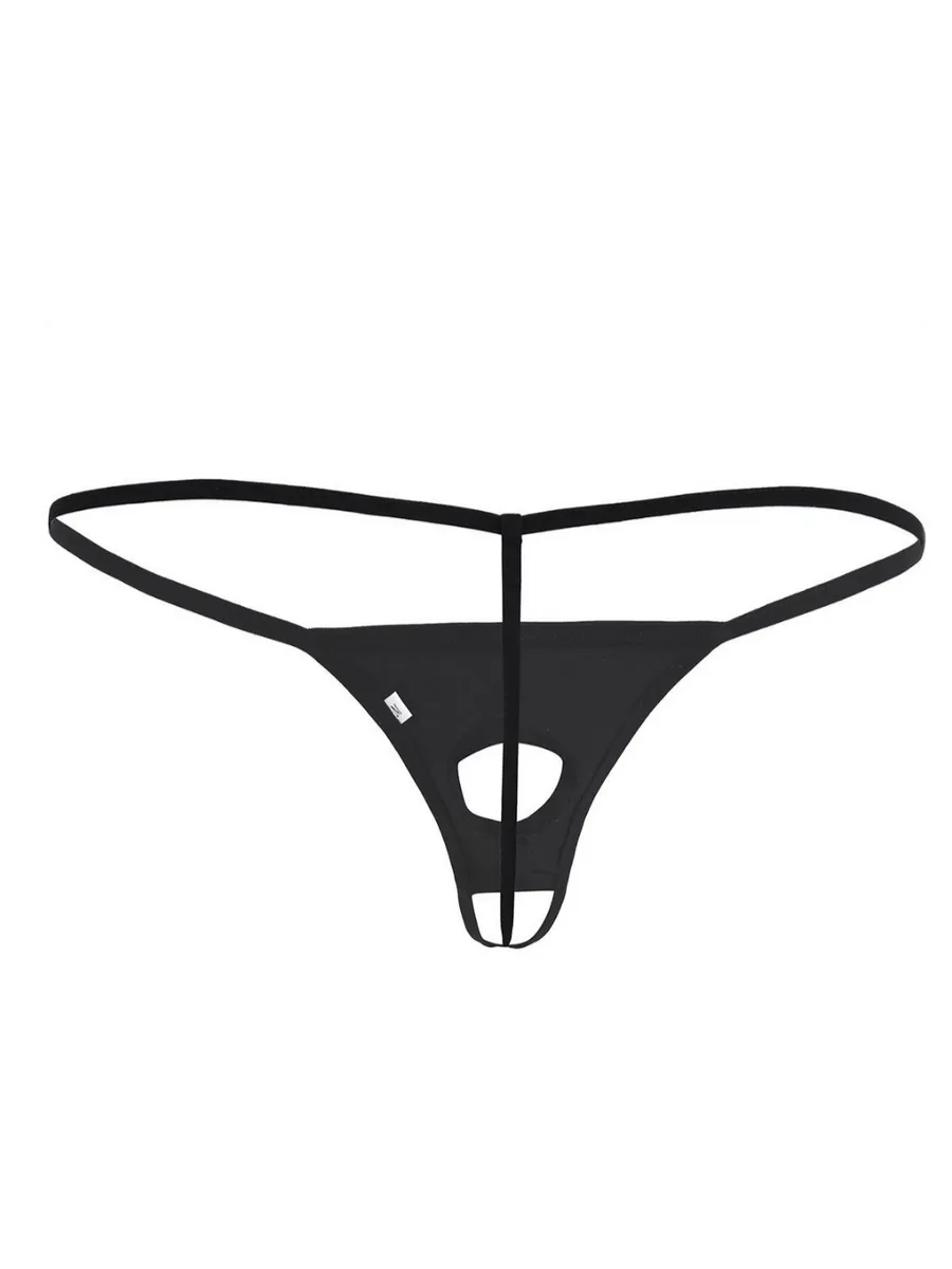 🔥 Funny Men 2025 🔥 Latex crotchless thong