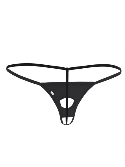 🔥 Funny Men 2025 🔥 Latex crotchless thong