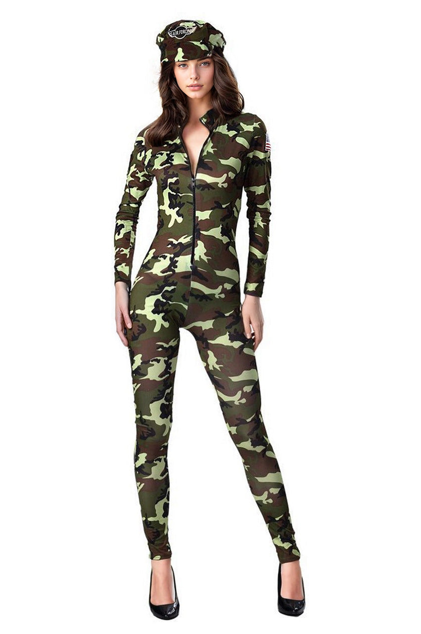 Camo Cutie Halloween Costume Silea
