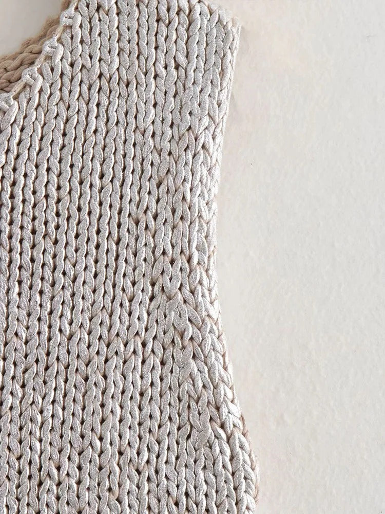 Foil Vest Lacy