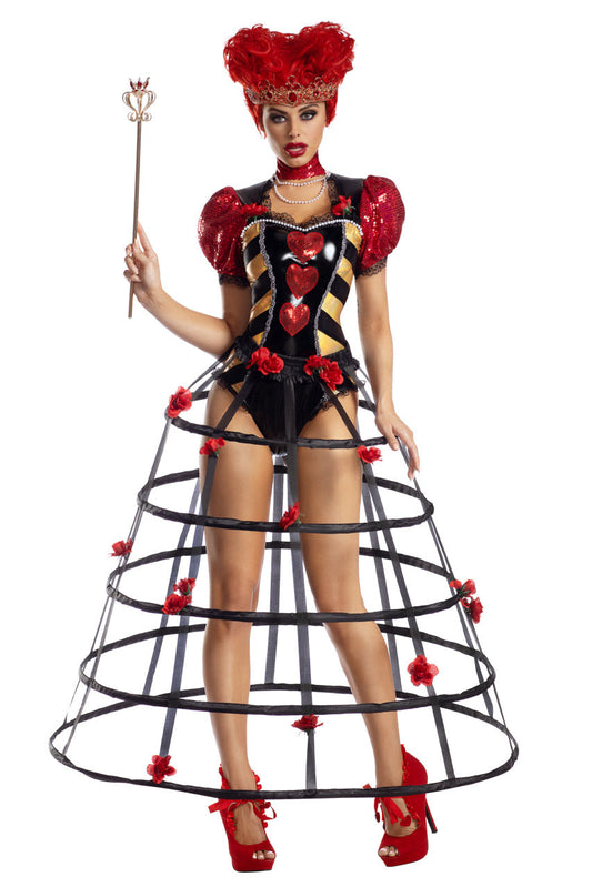 Caged Heart Queen Costume Party King