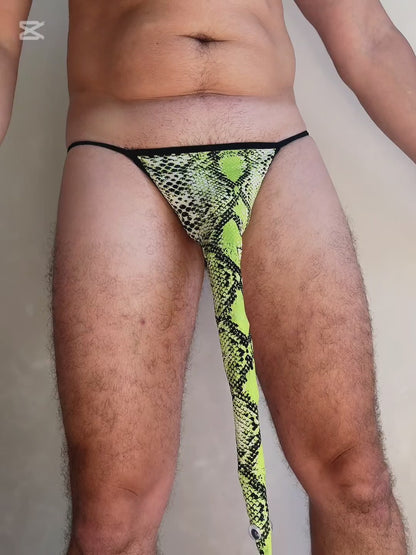 🔥 Funny Men 2025 🔥 Snakebite Thong for Men