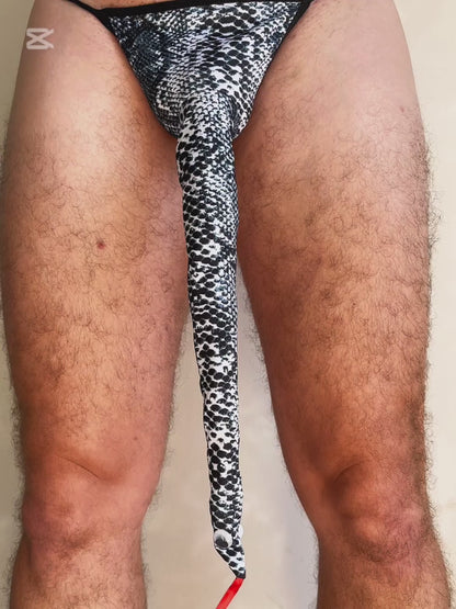 🔥 Funny Men 2025 🔥 Snakebite Thong for Men