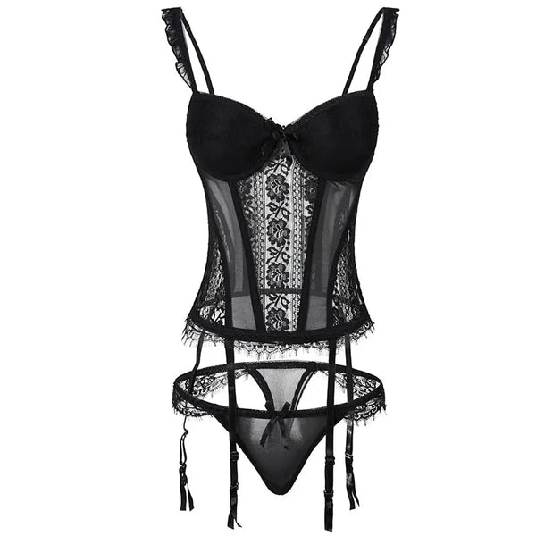 LacyMate™ Clementine Lace Corset LINGERIE DROPSHIPPING STORE
