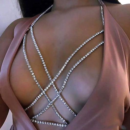 Criss Cross Body Chain Lavah Intimates