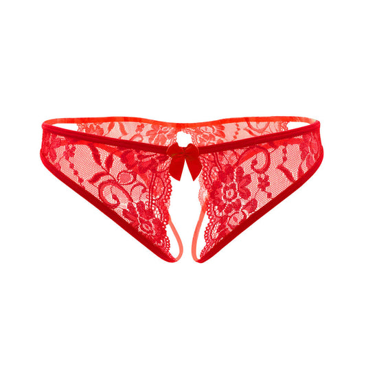 LacyMate™ Vanessa Crotchless Panties