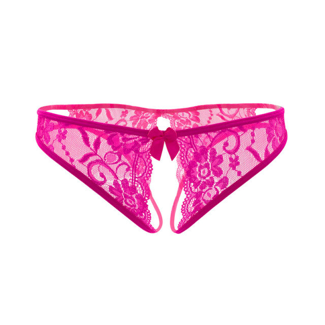 LacyMate™ Vanessa Crotchless Panties