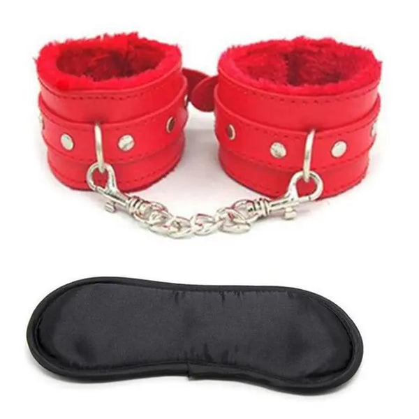LacyMate™ Handcuff Duo: Includes Free Blindfold Lavah Intimates