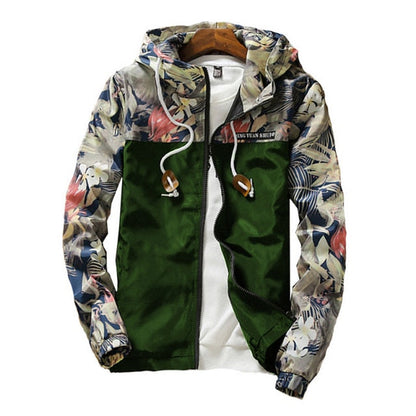 Floral Windbreaker