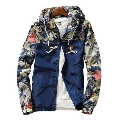 Floral Windbreaker