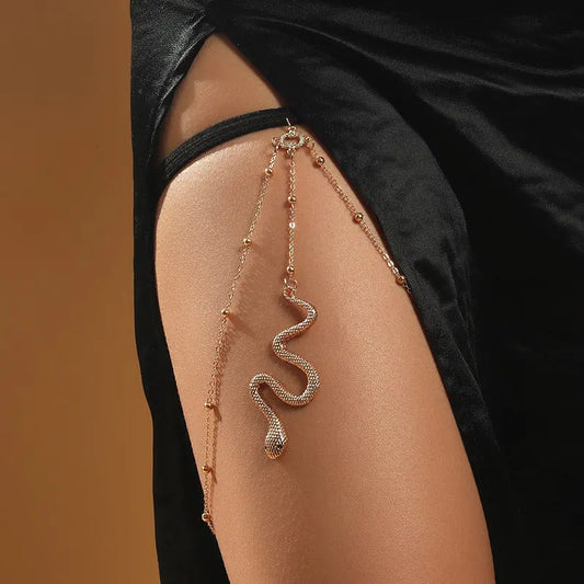 Snake Thigh Garter Chain Lavah Intimates