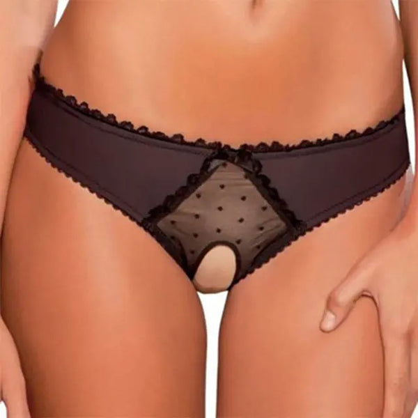 LacyMate™ Isabelle Crotchless Panties Lavah Intimates