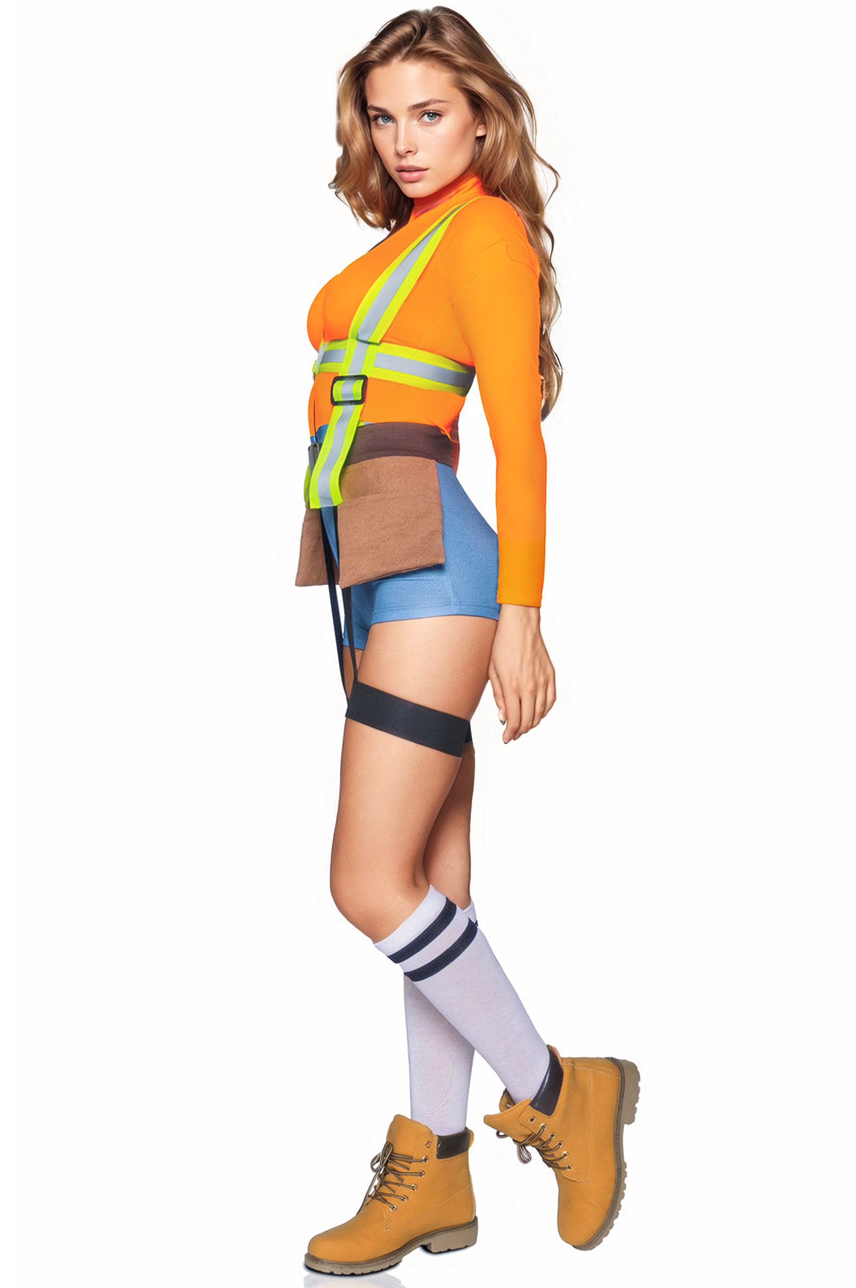 Nailed It Construction Worker Costume Leg Avenue