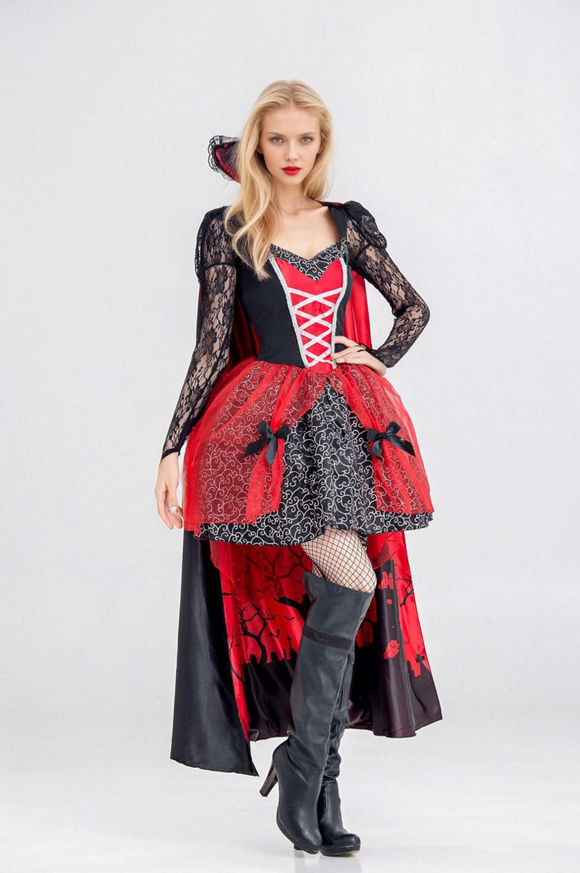 Midnight Vampire Costume Silea