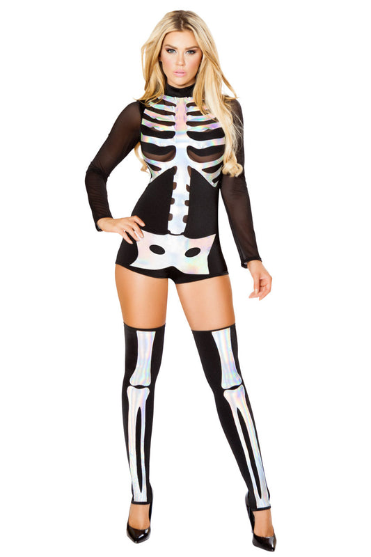 Jackie Skeleton Costume Roma Costume