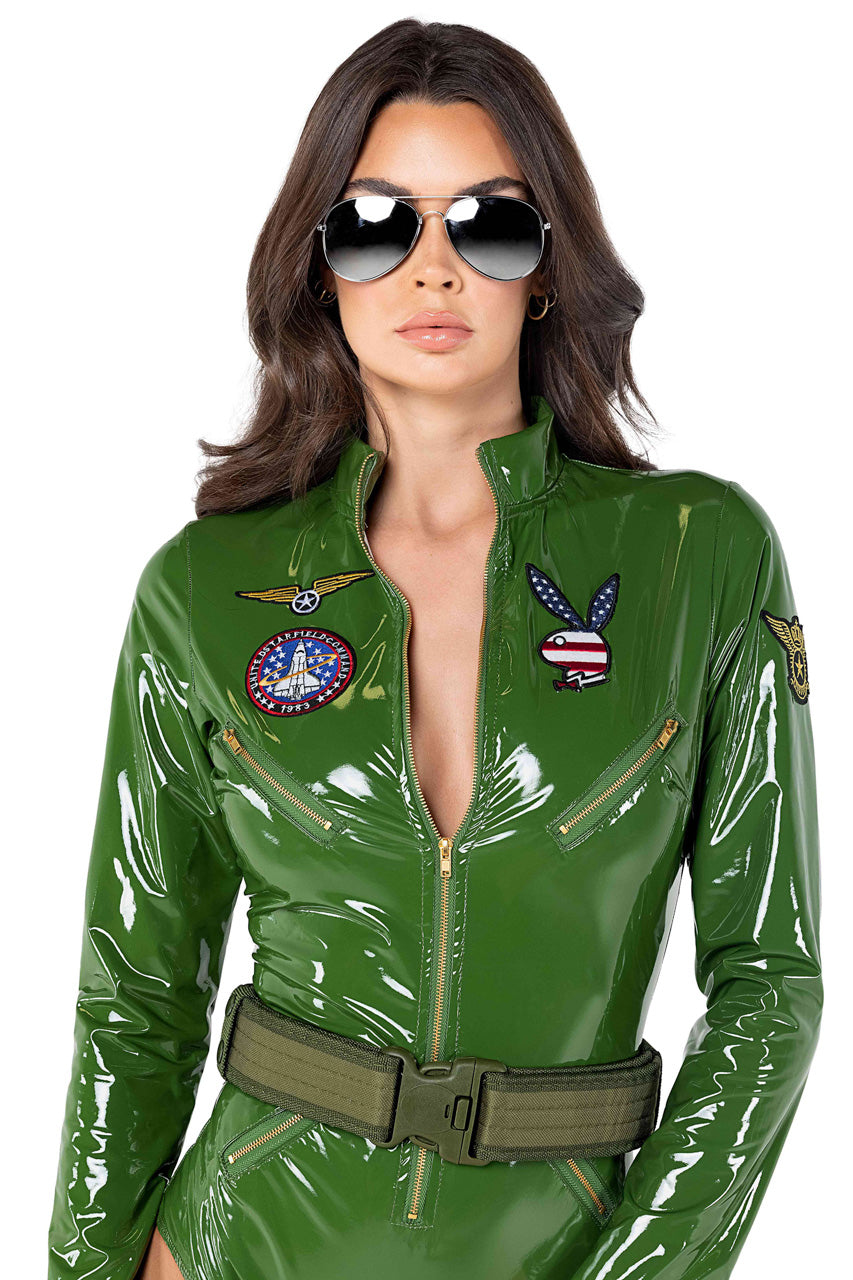 Playboy Top Pilot Costume Roma Costume