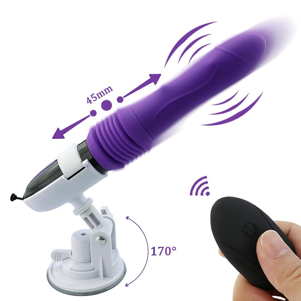 Seductra Thrusting Dildo (Mountable) - LACYMATE Seductra Thrusting Dildo (Mountable) - LACYMATE