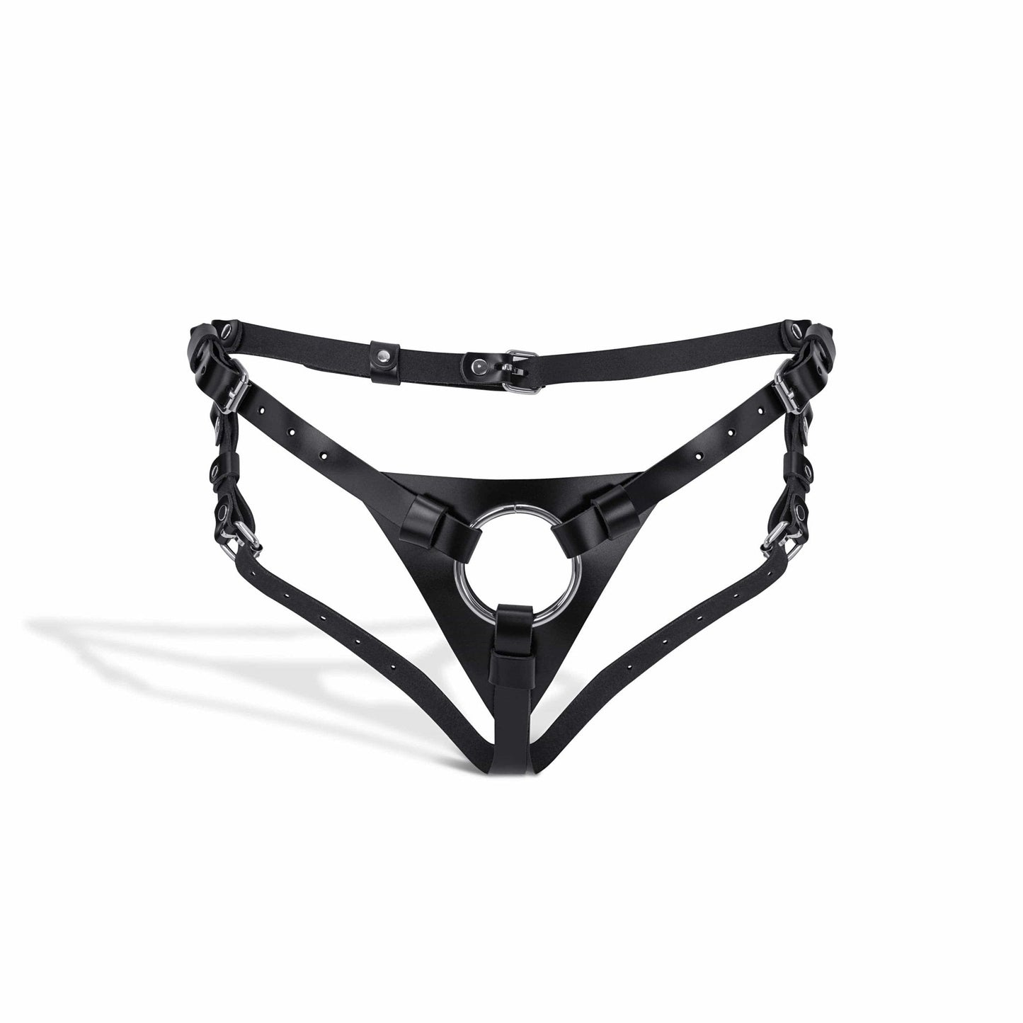 Leather belt for spicy games "Concord"