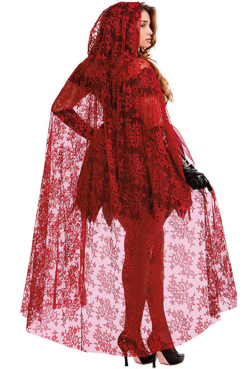 Naughty Red Riding Hood Costume Silea