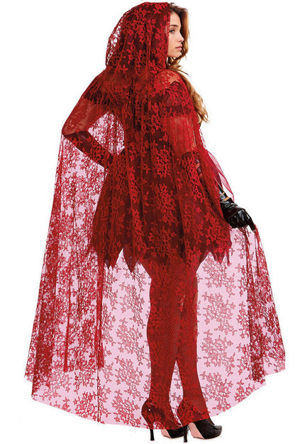 Naughty Red Riding Hood Costume Silea