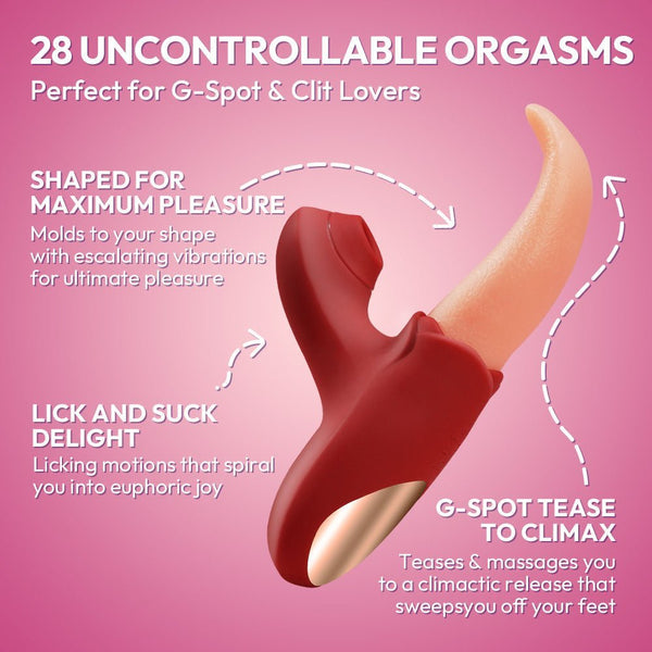 Teaser Sucking Vibrator - LACYMATE