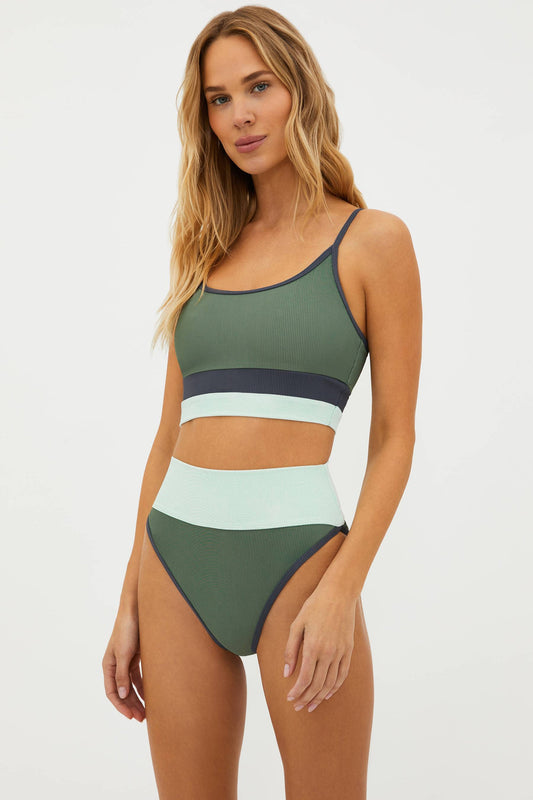 LacyMate™ Eva Top Palm Paradise Colorblock
