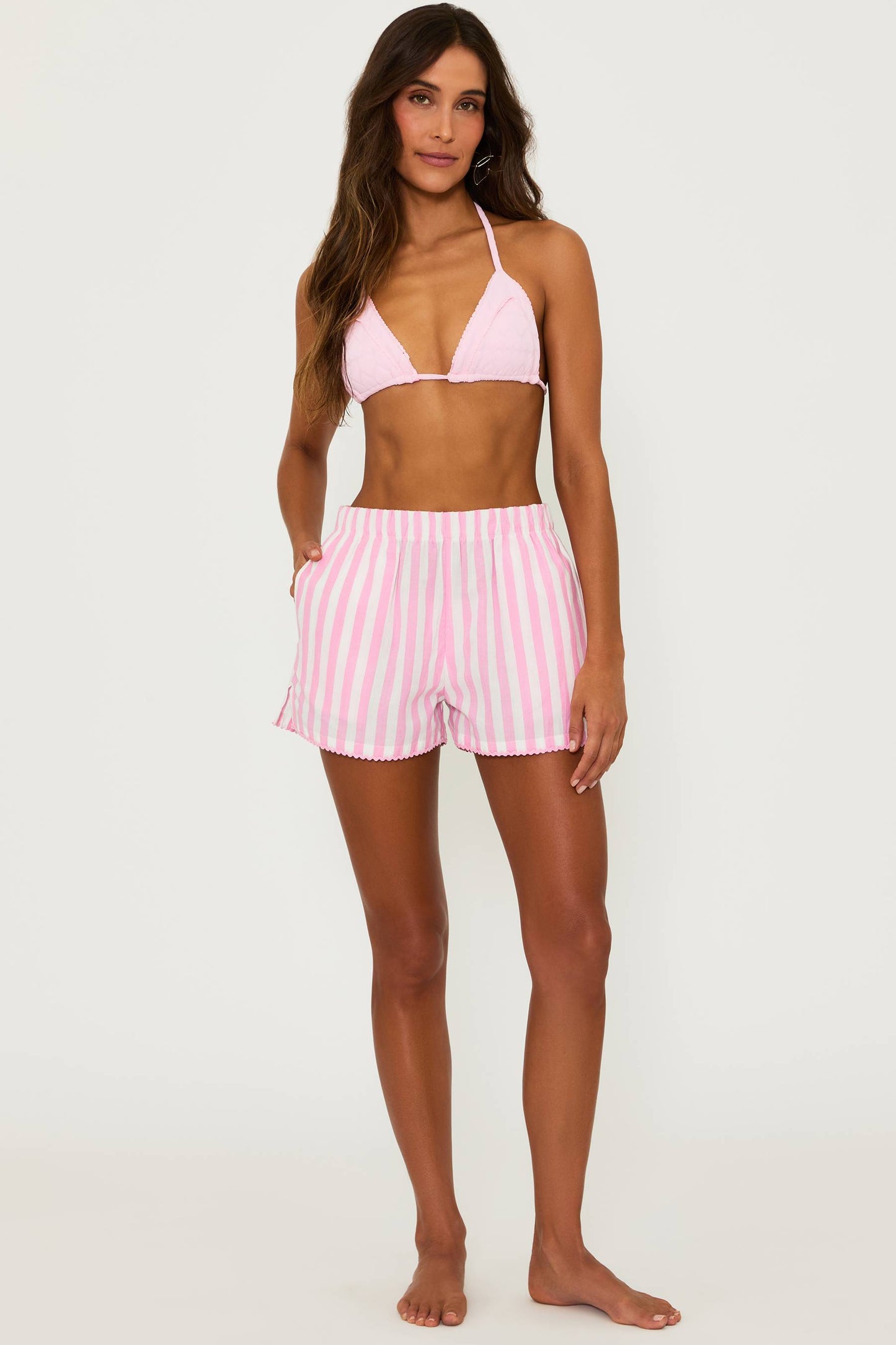 LacyMate™ Tia Short Prism Pink Stripe