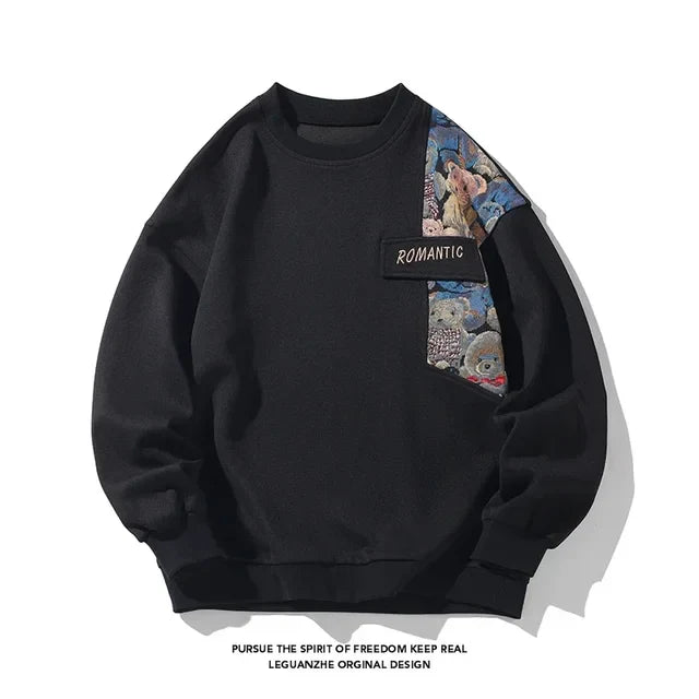Romantic Men's Sweatshirt wetailor Official Store