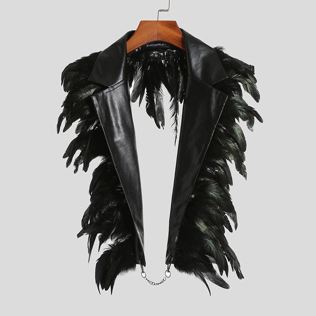 Feather Vest