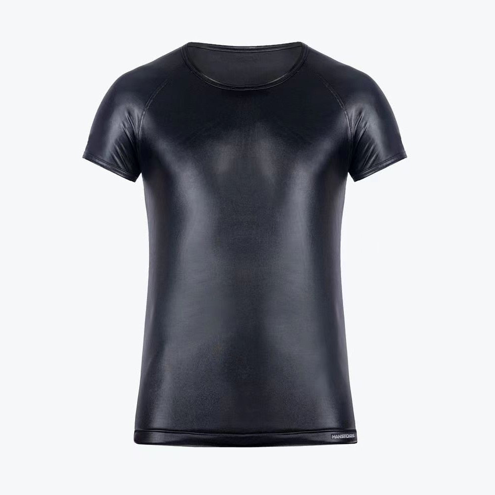 Leather T-shirt