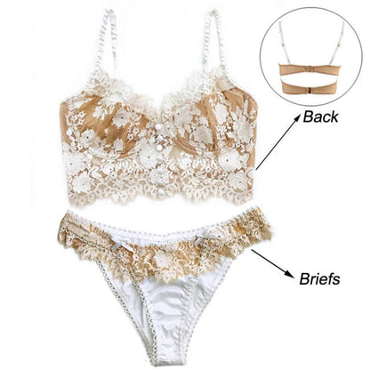 Free Falling Bra Set