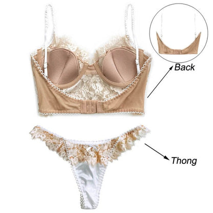 Free Falling Bra Set