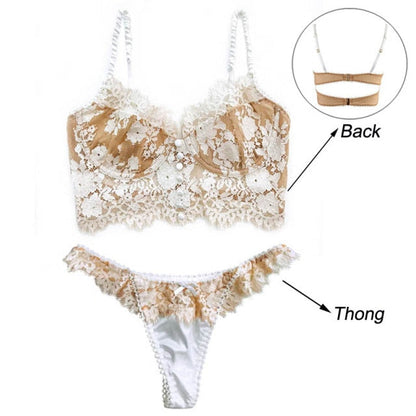 Free Falling Bra Set