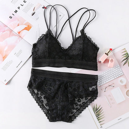The Flower that Resembles You Bra Sets Fenland Clothes Store