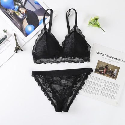 The Flower that Resembles You Bra Sets Fenland Clothes Store