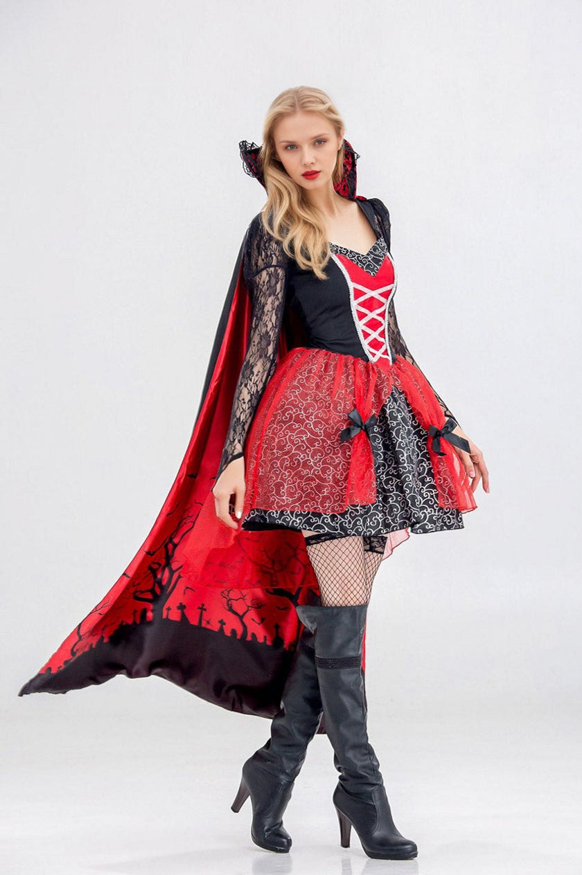 Midnight Vampire Costume Silea