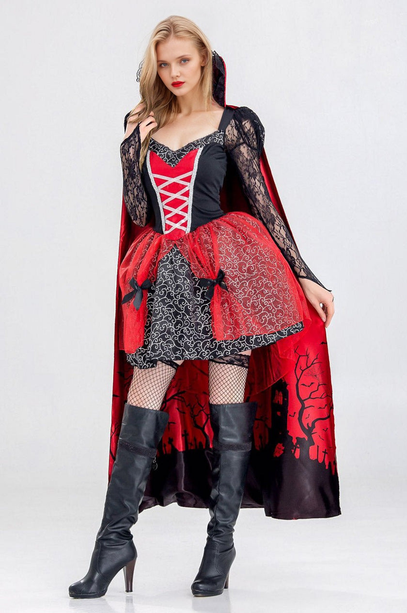 Midnight Vampire Costume Silea