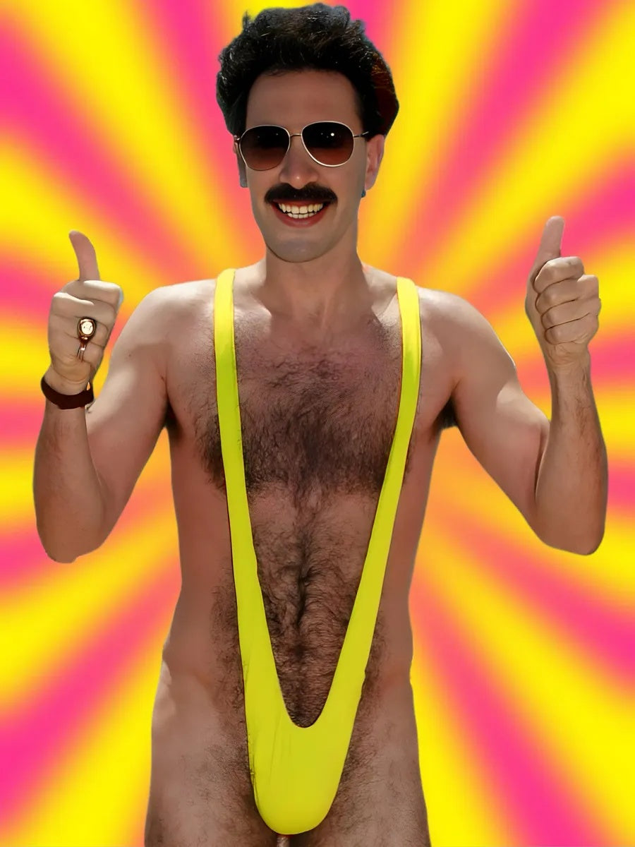 🔥 Funny Men 2025 🔥 Borat Mankini Thong (18+) LACYMATE®